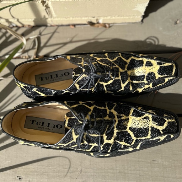 Tullio Men’s Genuine Stingray Shoes - Picture 6 of 6